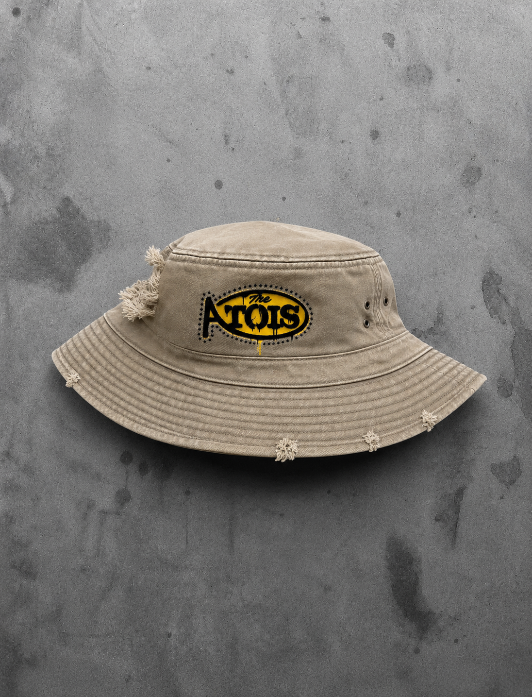 ATOIS Distressed Bucket Hat (Pre-Order)